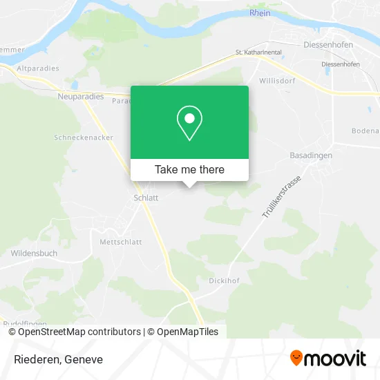 Riederen map