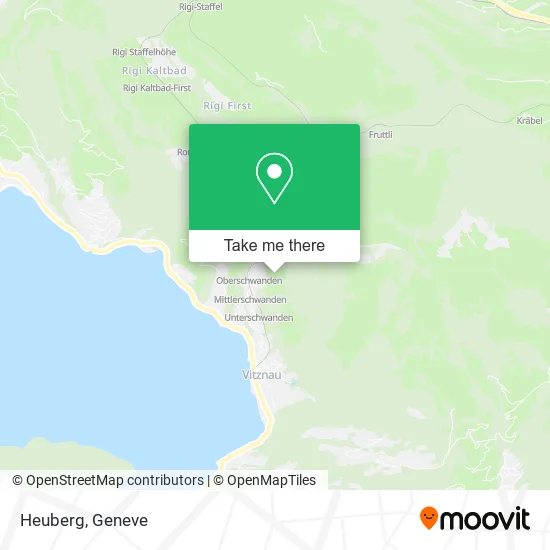 Heuberg map