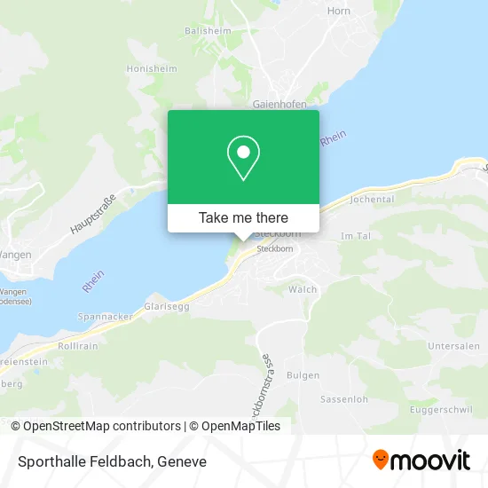 Sporthalle Feldbach map