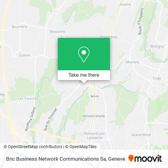 Bnc Business Network Communications Sa map