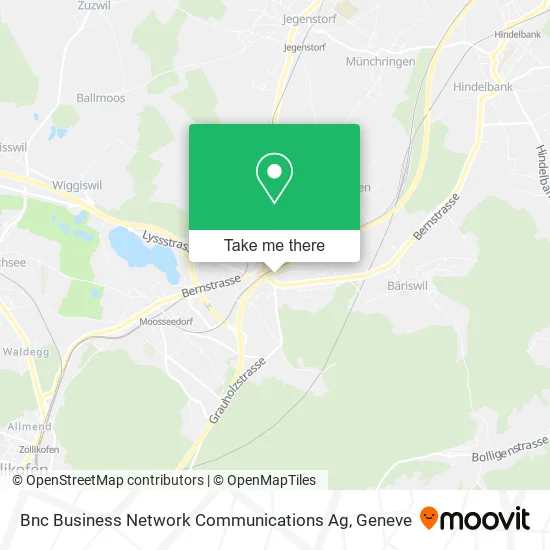Bnc Business Network Communications Ag map