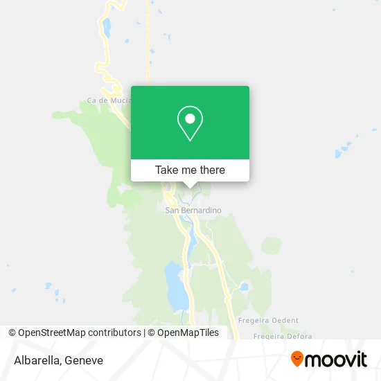 Albarella map