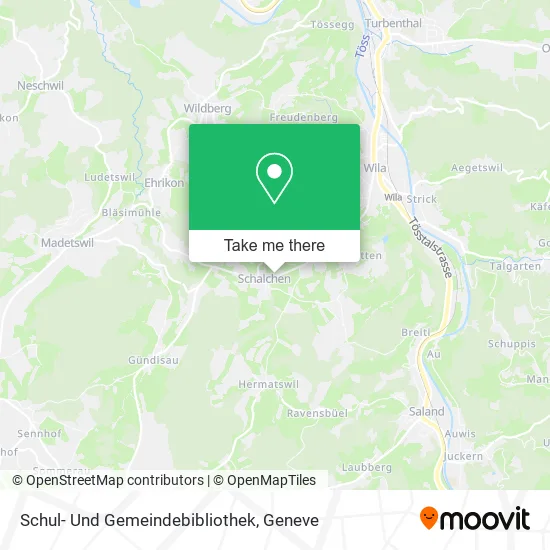 Schul- Und Gemeindebibliothek map