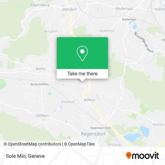 Sole Mio map