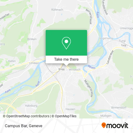 Campus Bar map