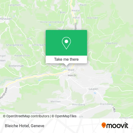 Bleiche Hotel map