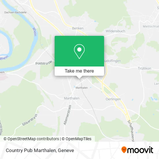 Country Pub Marthalen map