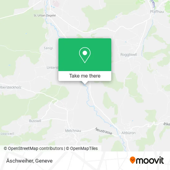 Äschweiher map