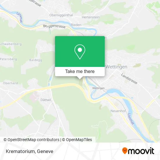 Krematorium map