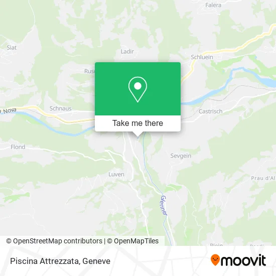 Piscina Attrezzata map