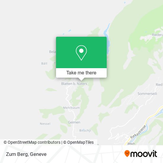 Zum Berg map