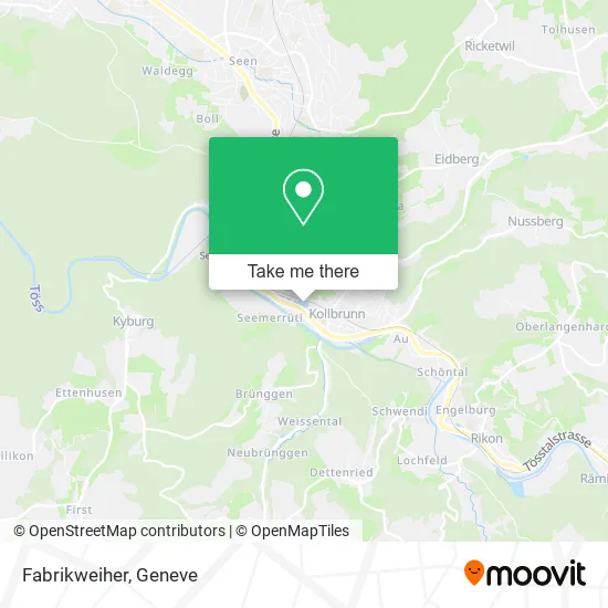 Fabrikweiher map