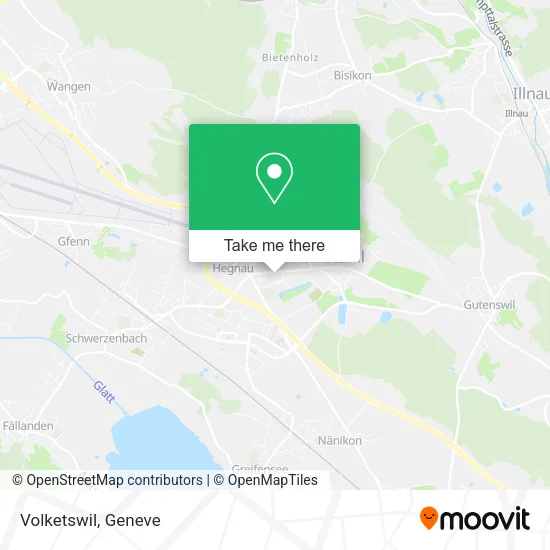 Volketswil map