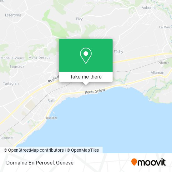 Domaine En Pérosel map