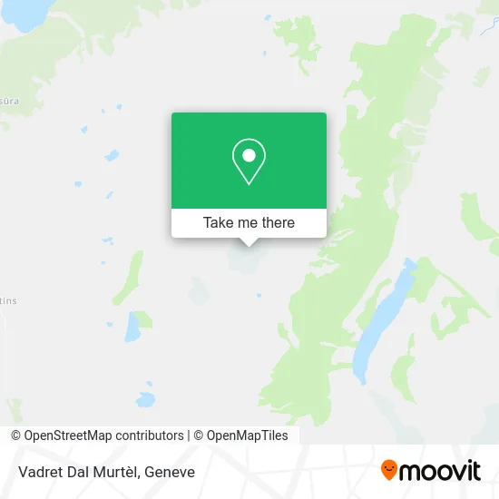 Vadret Dal Murtèl map
