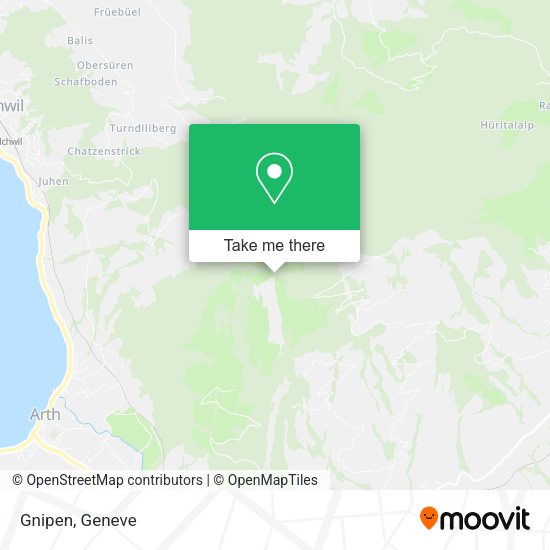 Gnipen map