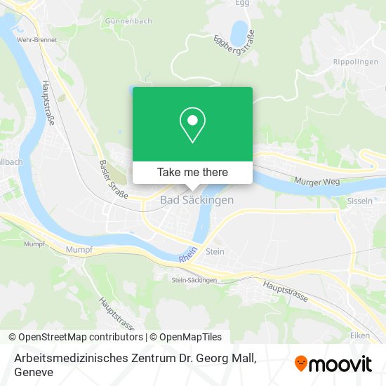 Arbeitsmedizinisches Zentrum Dr. Georg Mall map