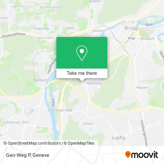 Geo-Weg P map