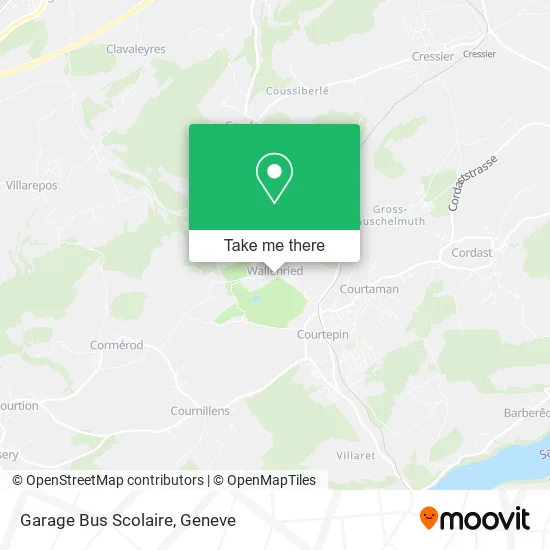 Garage Bus Scolaire map