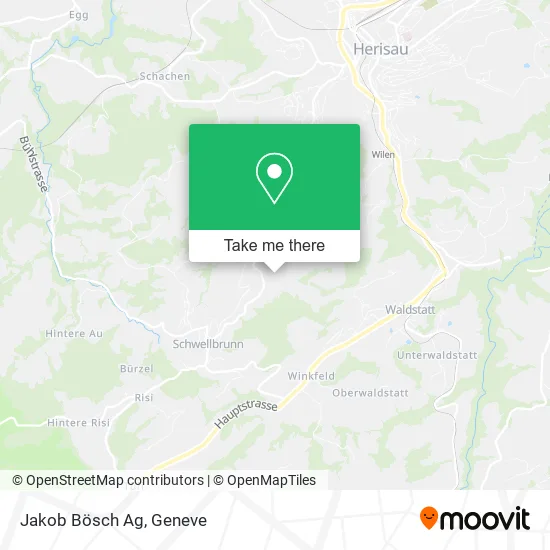 Jakob Bösch Ag map
