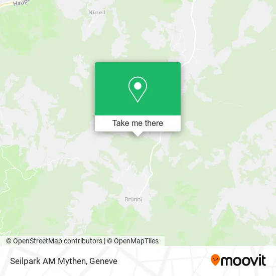 Seilpark AM Mythen map