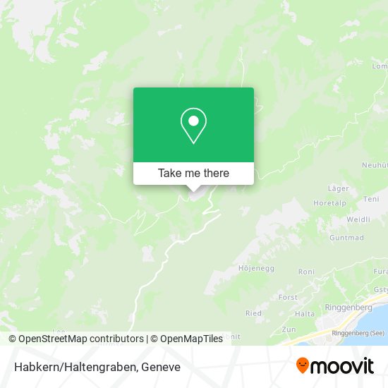 Habkern/Haltengraben map
