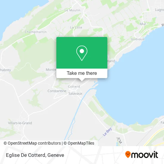 Eglise De Cotterd map