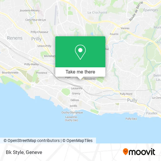 Bk Style map