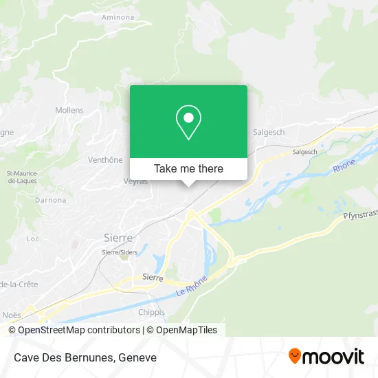 Cave Des Bernunes map