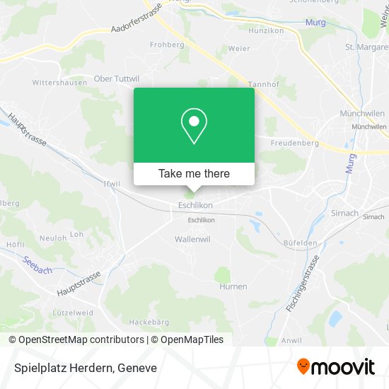 Spielplatz Herdern map