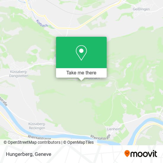 Hungerberg map