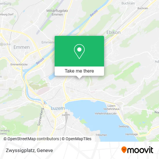 Zwyssigplatz map