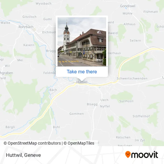 Huttwil map