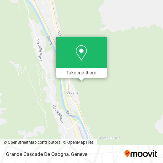 Grande Cascade De Osogna map