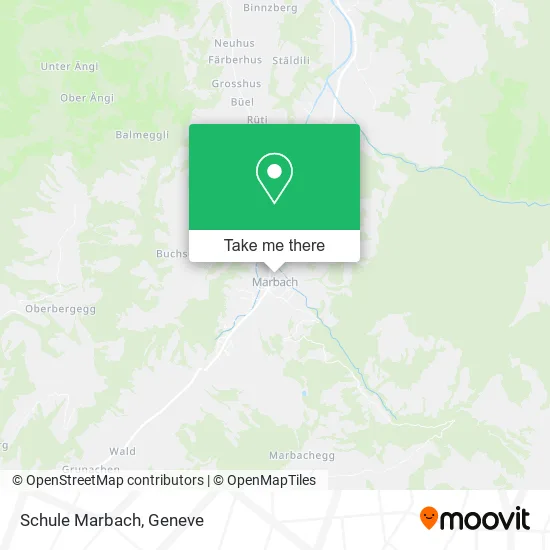 Schule Marbach map