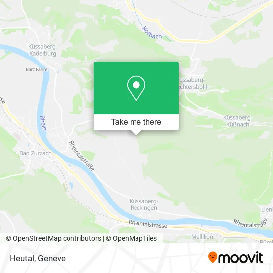 Heutal map