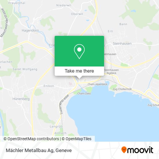 Mächler Metallbau Ag map