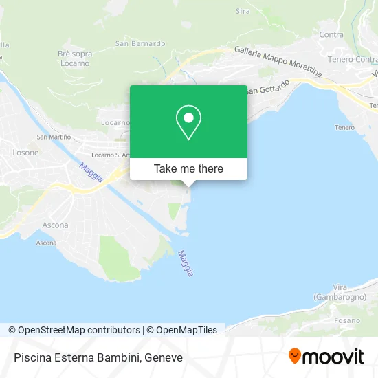 Piscina Esterna Bambini map