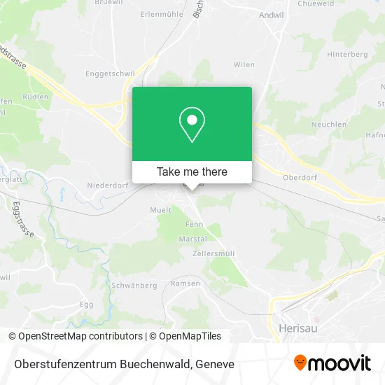 Oberstufenzentrum Buechenwald map