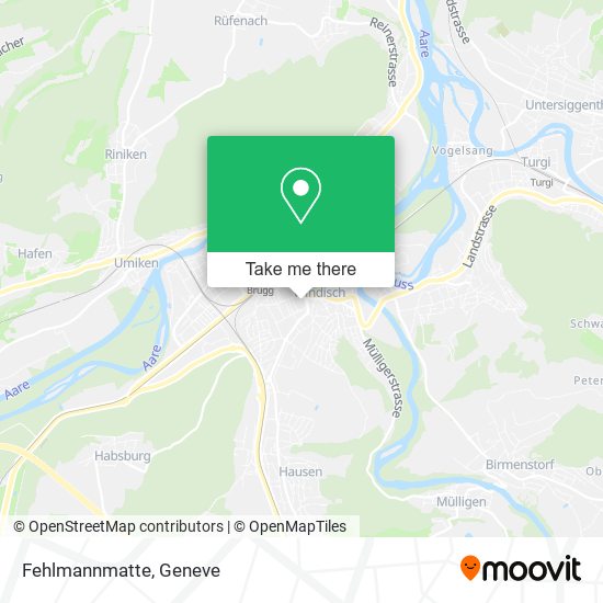 Fehlmannmatte map