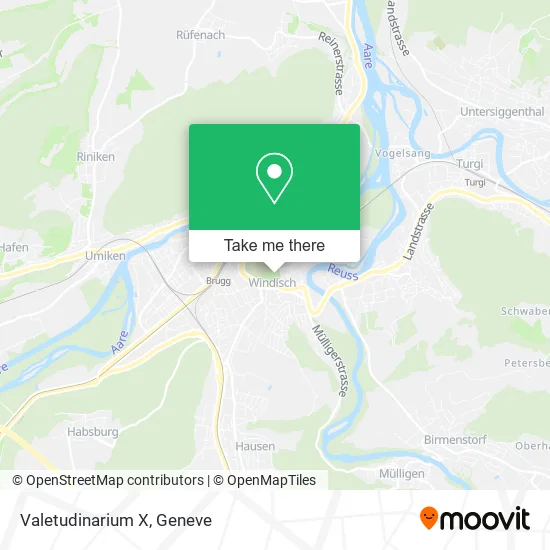 Valetudinarium X map