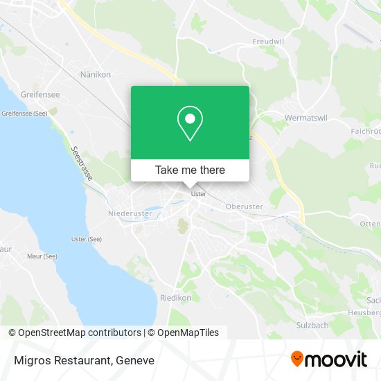 Migros Restaurant map