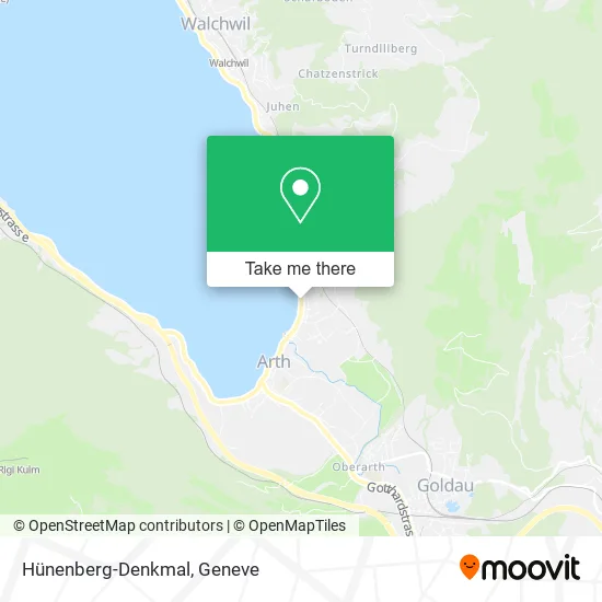 Hünenberg-Denkmal map