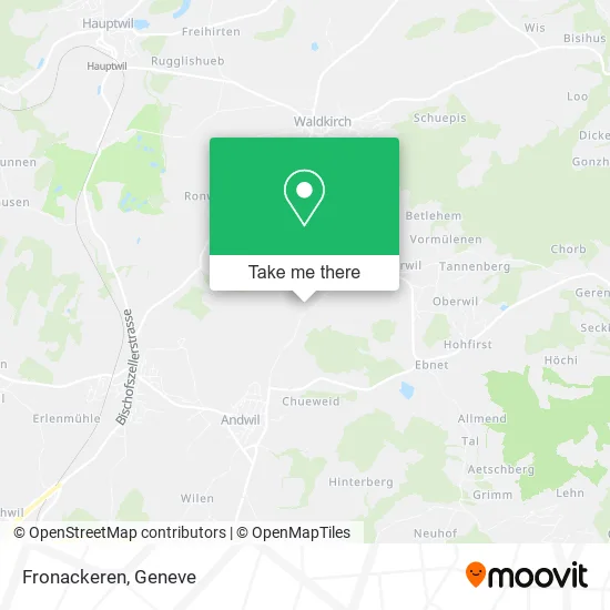Fronackeren plan