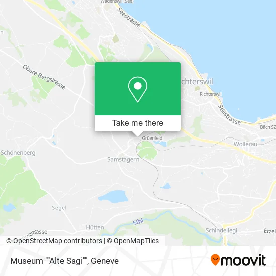 Museum ""Alte Sagi"" map