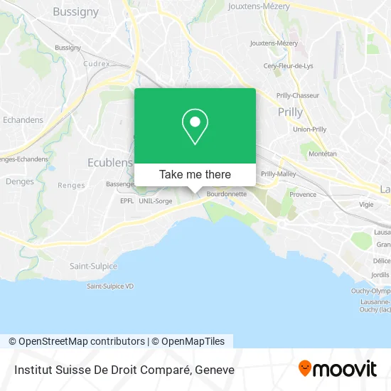 Institut Suisse De Droit Comparé map