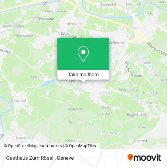 Gasthaus Zum Rössli map