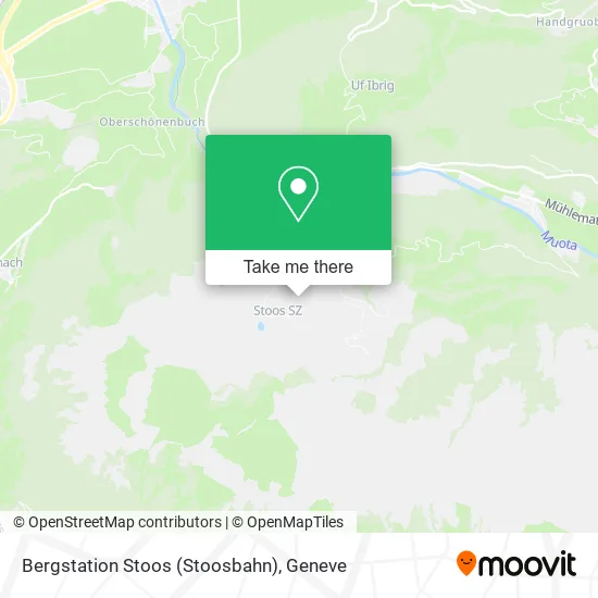 Bergstation Stoos (Stoosbahn) map