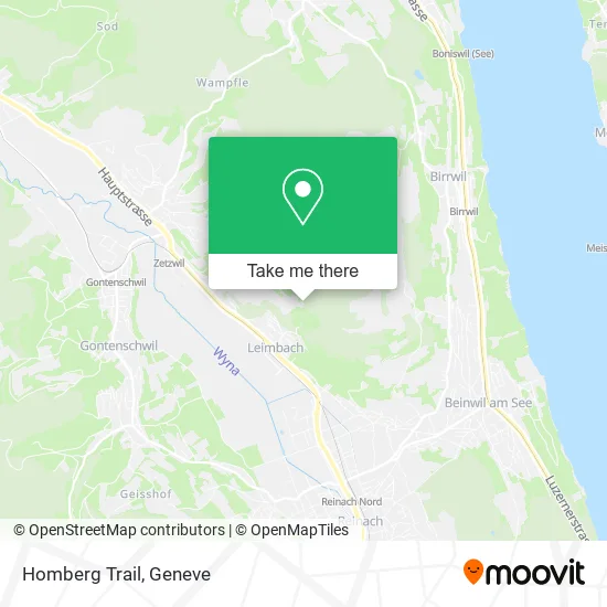 Homberg Trail map