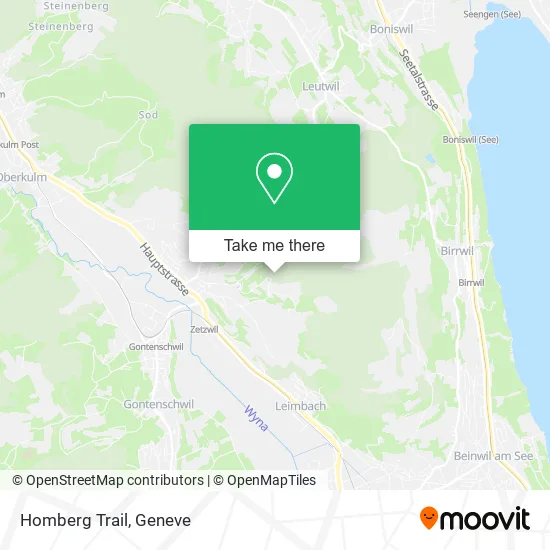 Homberg Trail map